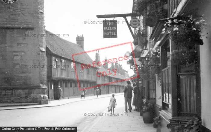 Photo of Stratford Upon Avon, The Falcon Hotel c.1940