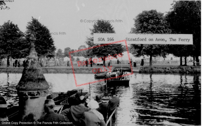 Photo of Stratford Upon Avon, The Ferry c.1955