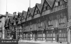 The Shakespeare Hotel c.1955, Stratford-Upon-Avon