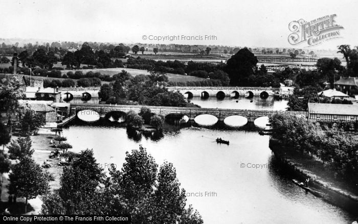Photo of Stratford Upon Avon, The Two Bridges c.1900