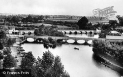 The Two Bridges c.1900, Stratford-Upon-Avon