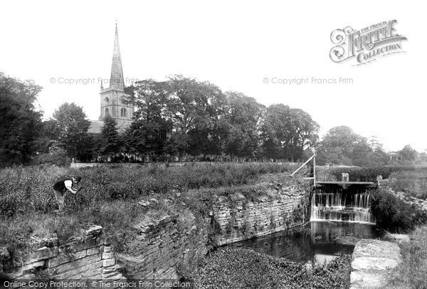 Photo of Stratford Upon Avon, Trinity Church And Locks 1892
