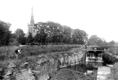Trinity Church And Locks 1892, Stratford-Upon-Avon