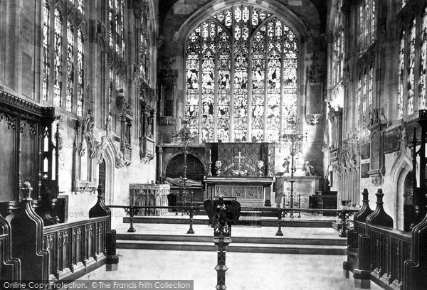 Photo of Stratford Upon Avon, Trinity Church, Choir East 1892