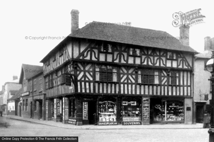 Photo of Stratford Upon Avon, Tudor House 1892