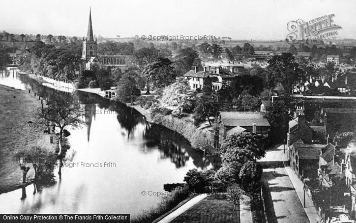 Photo of Stratford Upon Avon, View From The Memorial c.1900