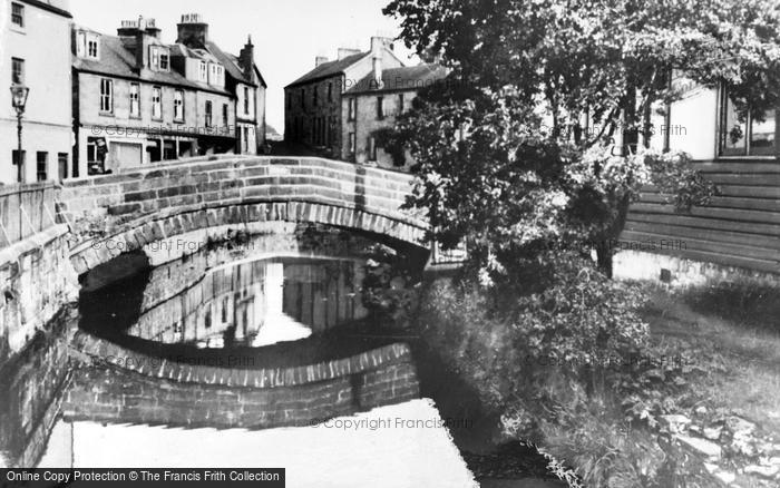 Photo of Strathaven, The Boo Backit Bridge c.1950