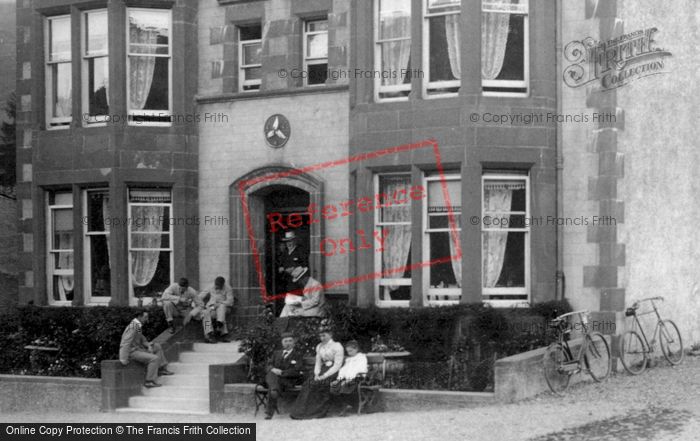 Photo of Strathyre, Outside The Temperance Hotel 1901