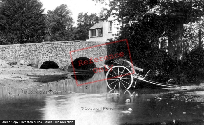 Photo of Stratton, A Cart By The Bridge 1893