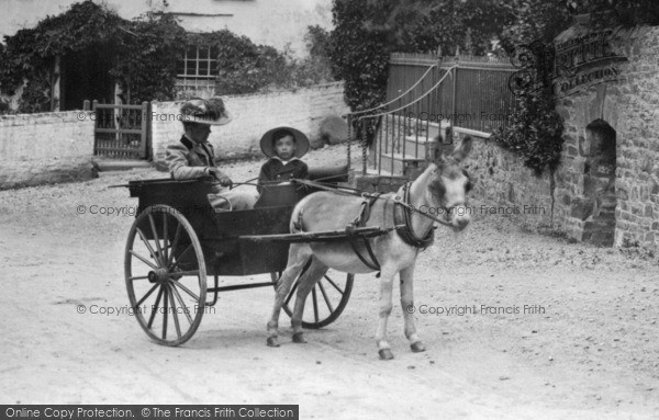 Photo of Stratton, A Donkey Cart 1906