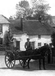 A Horse And Cart In The Village 1906, Stratton
