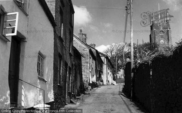 Photo of Stratton, Back Lane c.1955