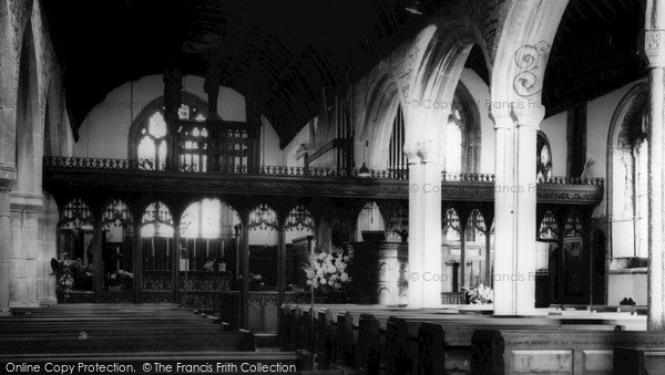 Photo of Stratton, Church Interior c.1965