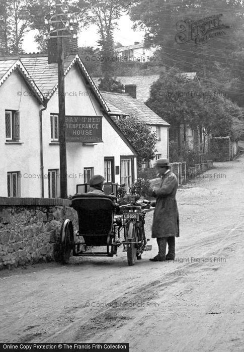 Photo of Stratton, Motorbike And Sidecar 1920