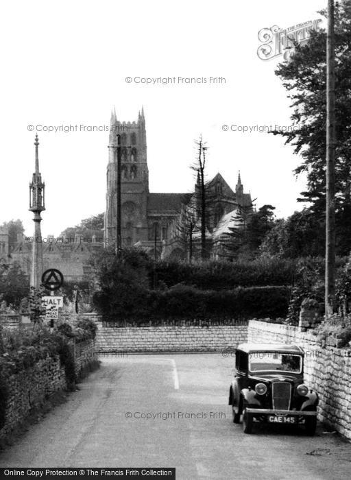 Photo of Stratton On The Fosse, Downside Abbey c.1955