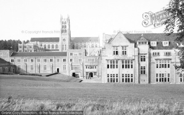 Photo of Stratton On The Fosse, Downside Abbey c.1955