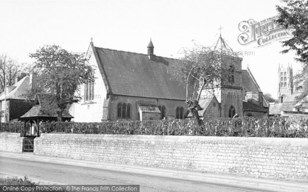 Photo of Stratton On The Fosse, St Benedict's R C Church c.1960