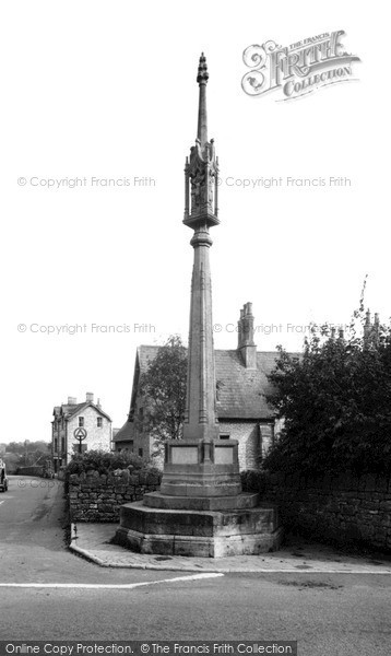 Photo of Stratton On The Fosse, The Memorial c.1955