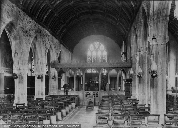Photo of Stratton, St Andrew's Church, Interior 1906