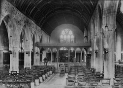 St Andrew's Church, Interior 1906, Stratton