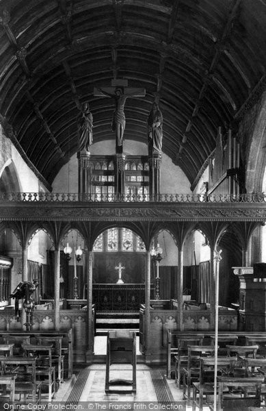 Photo of Stratton, St Andrew's Church Interior 1910