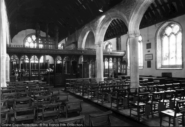 Photo of Stratton, St Andrew's Church, Interior c.1955