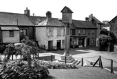 The War Memorial And Post Office c.1955, Stratton