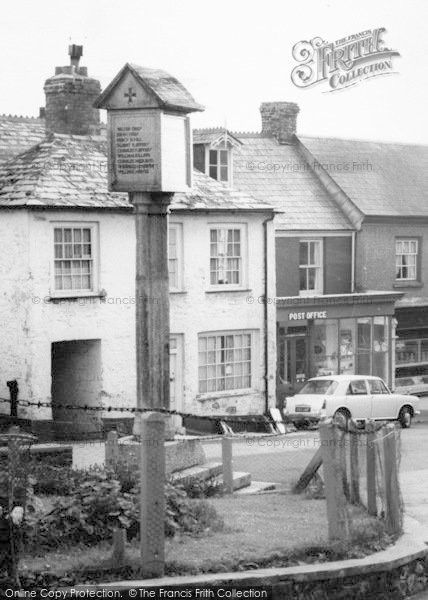 Photo of Stratton, The War Memorial And Post Office c.1960