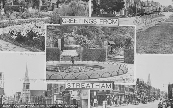 Photo of Streatham, Composite c.1955