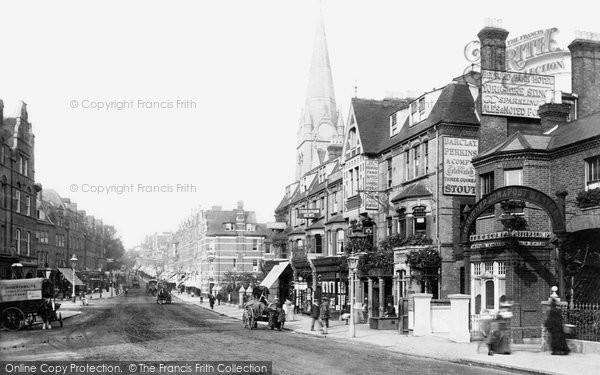 Photo of Streatham, High Road 1898