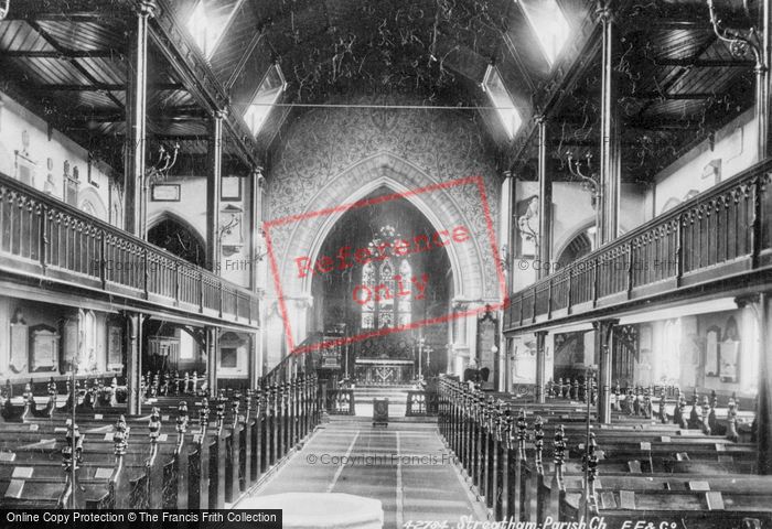 Photo of Streatham, Parish Church Interior 1898