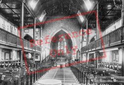 Parish Church Interior 1898, Streatham