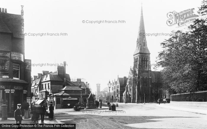 Photo of Streatham, Rc Church And High Road 1898