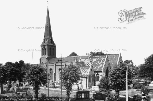 Photo of Streatham, St Leonard's Church c.1955
