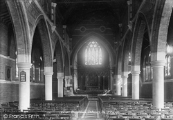 St Peter's Church Interior 1898, Streatham