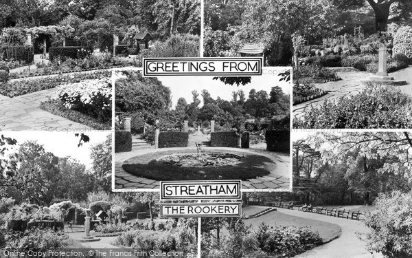 Photo of Streatham, The Rookery, Composite c.1955