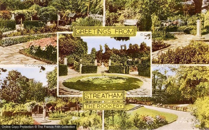 Photo of Streatham, The Rookery, Composite c.1955