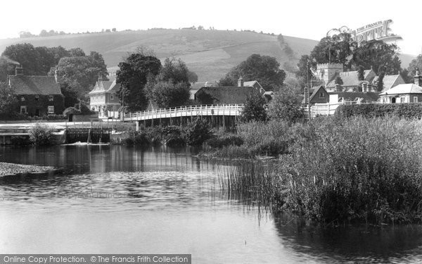 Photo of Streatley, Bridge And Church 1899