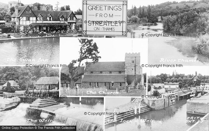 Photo of Streatley, Composite c.1955