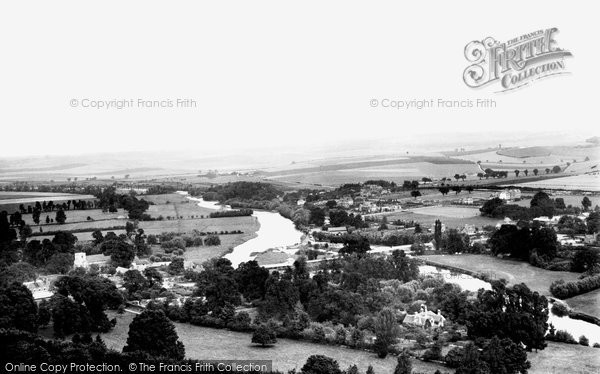 Photo of Streatley, From Streatley Downs 1890