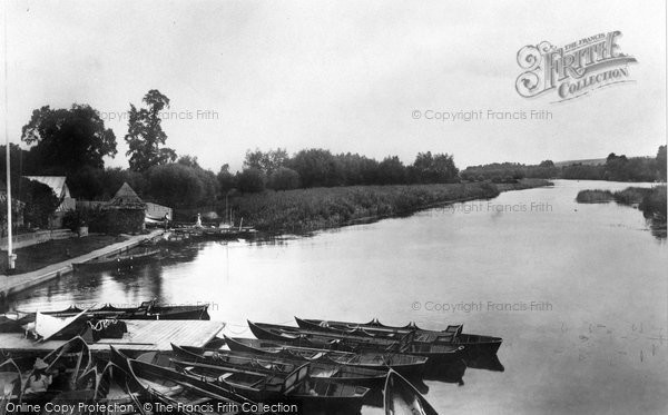 Photo of Streatley, From The Bridge 1890