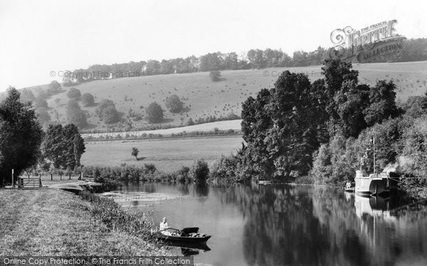 Photo of Streatley, Hills 1890