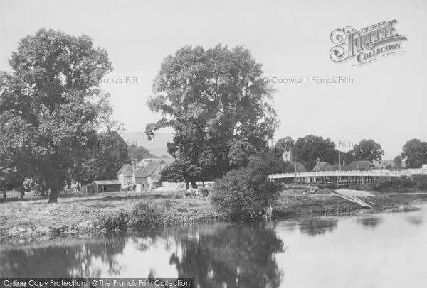 Photo of Streatley, Mill And Bridge 1890