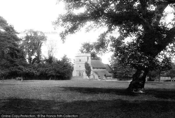 Photo of Streatley, St Mary's Church 1896