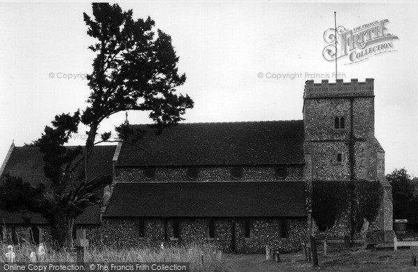 Photo of Streatley, St Mary's Church c.1955