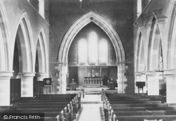 St Mary's Church Interior 1890, Streatley