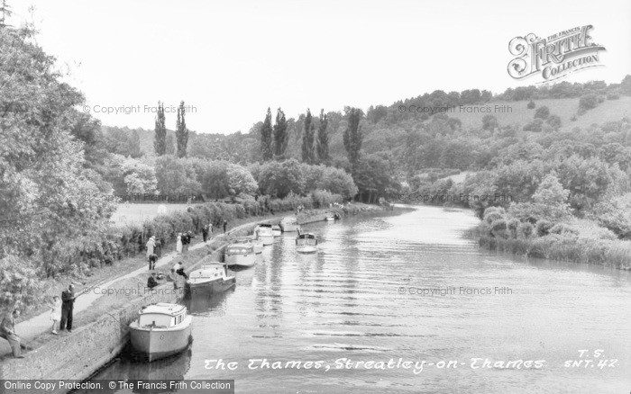 Photo of Streatley, The Thames c.1960