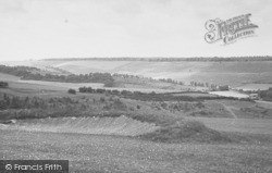 View From The Hills c.1955, Streatley