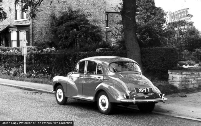 Photo of Strensall, Morris Minor 1000 In Princess Road c.1960