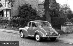 Morris Minor 1000 In Princess Road c.1960, Strensall